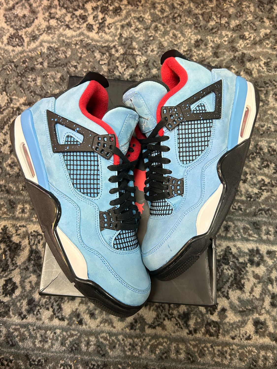 JORDAN 4 X TRAVIS SCOTT "CACTUS JACK" SZ 10.5