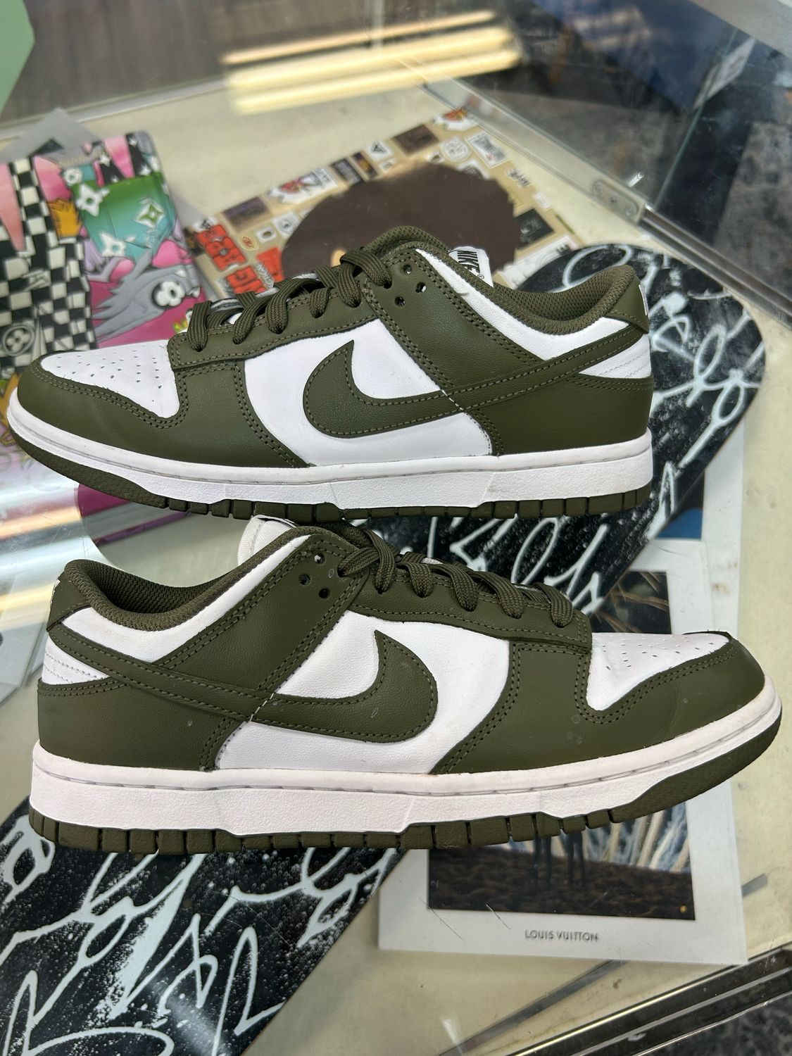 NIKE DUNK LOW “OLIVE” SZ 9 N.B.