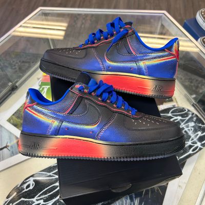 NIKE AF1 “HEAT MAP BLACK RACER BLUE” SZ 9.5