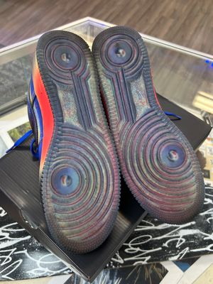 NIKE AF1 “HEAT MAP BLACK RACER BLUE” SZ 9.5