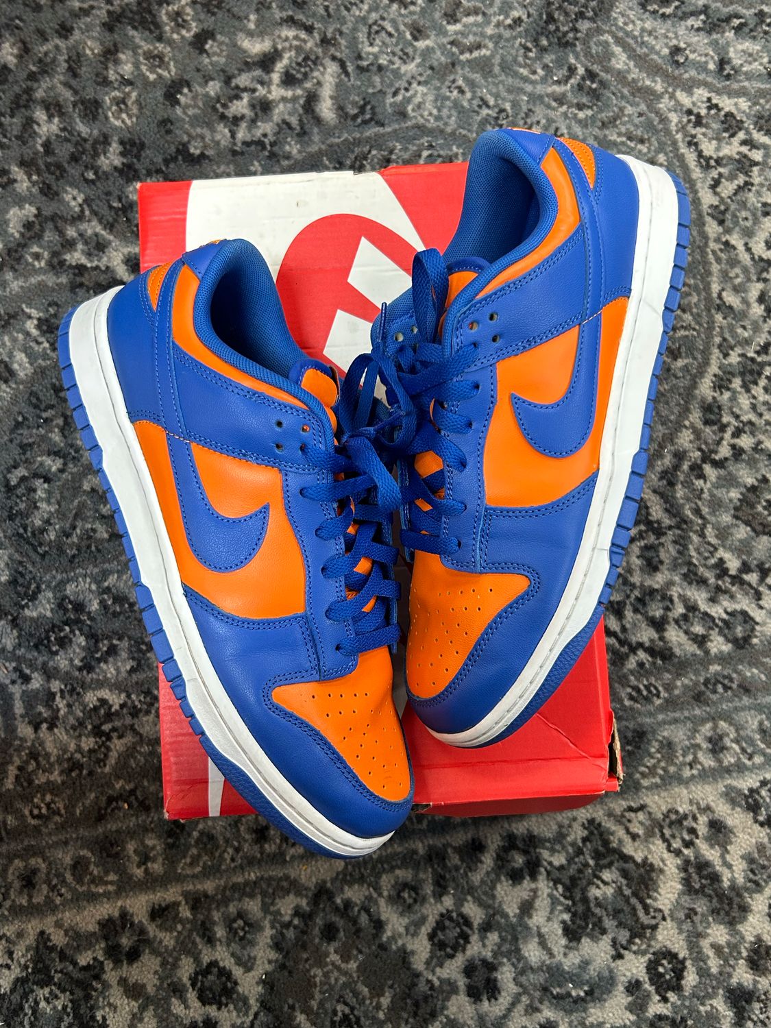NIKE DUNK LOW “KNICKS” SZ 10