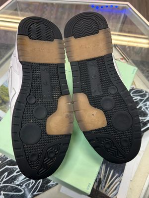 OFF WHITE OUT OF OFFICE “WHITE BLACK” SZ 44