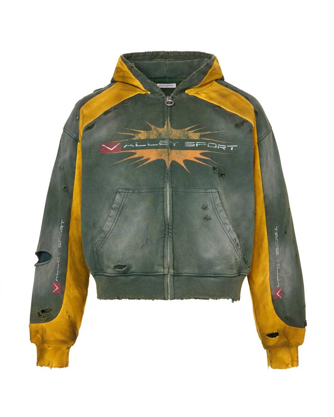 VALE FOREVER KHALIFA ZIP UP GREEN