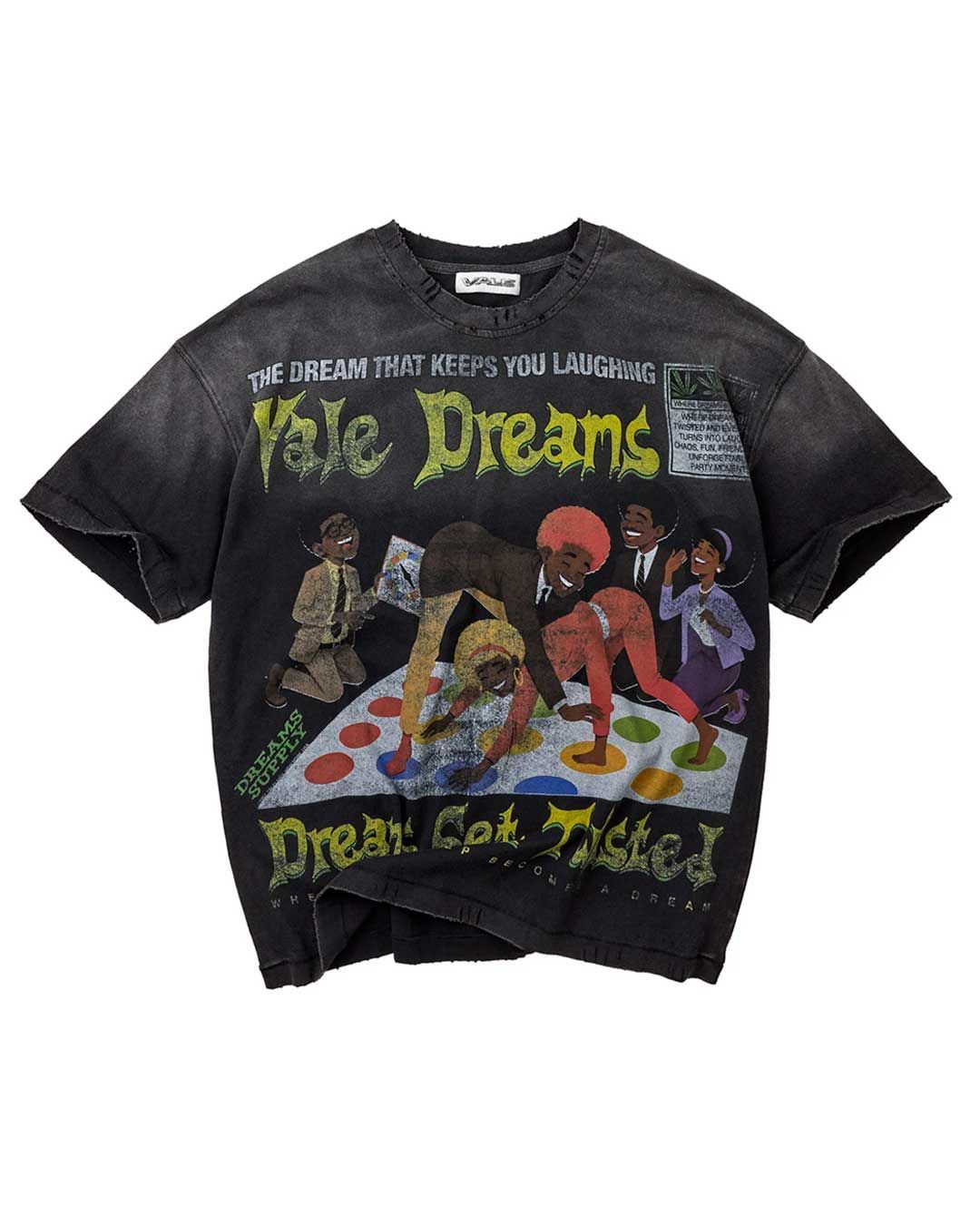 VALE FOREVER TWISTER TEE BLACK