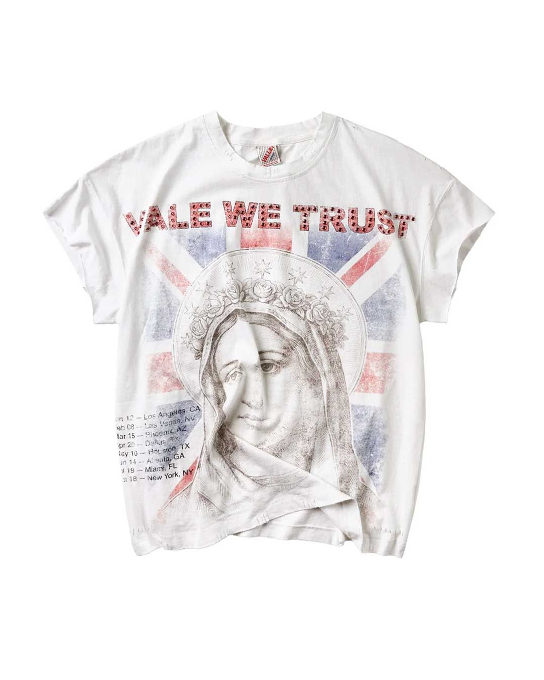 VALE FOREVER TRUST MUSCLE TEE WHITE