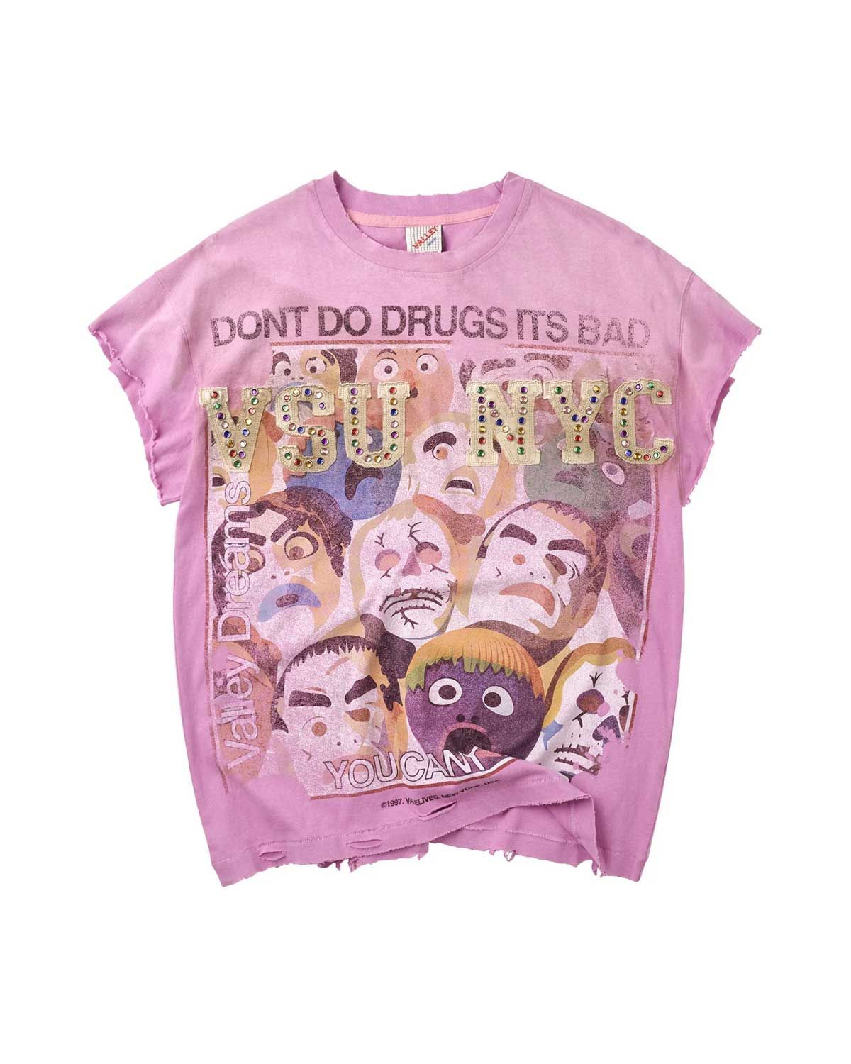 VALE NO DRUGS TANK PINK