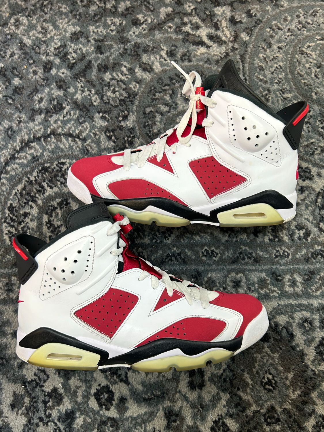 JORDAN 6 “CARMINE” SZ 8.5 N.B.