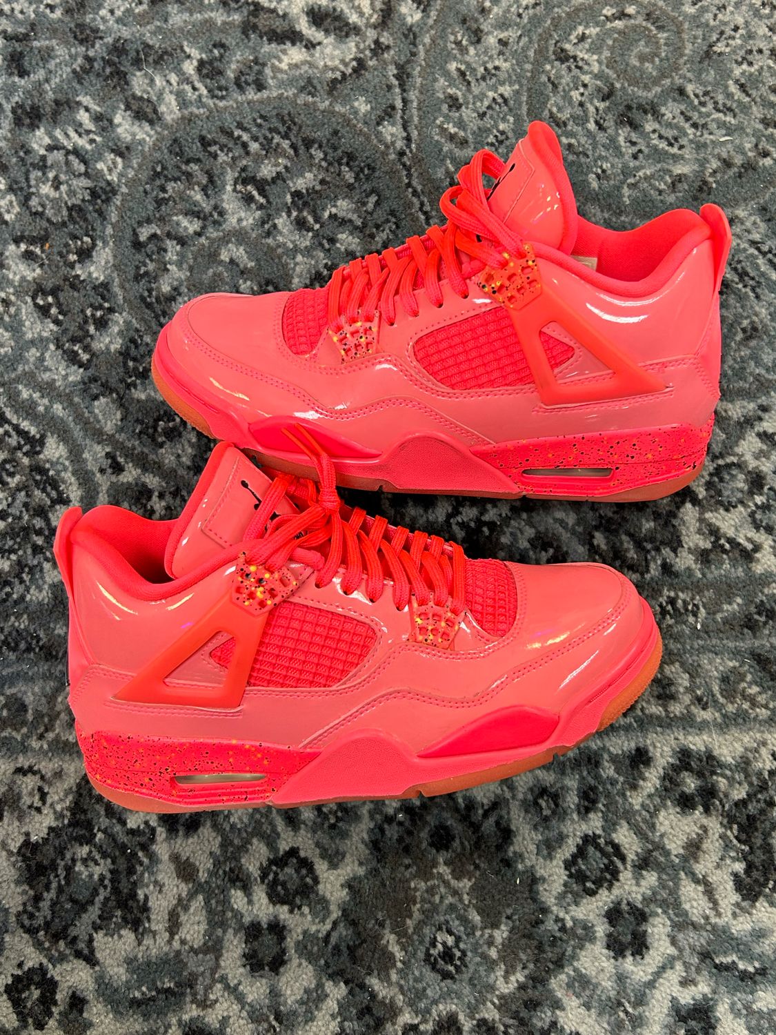 JORDAN 4 “HOT PUNCH” SZ 6.5 N.B.