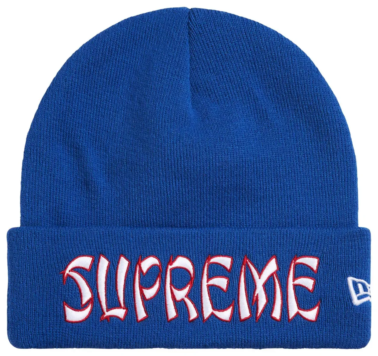 SUPREME NEW ERA ACTION BEANIE BEANIE "ROYAL"
