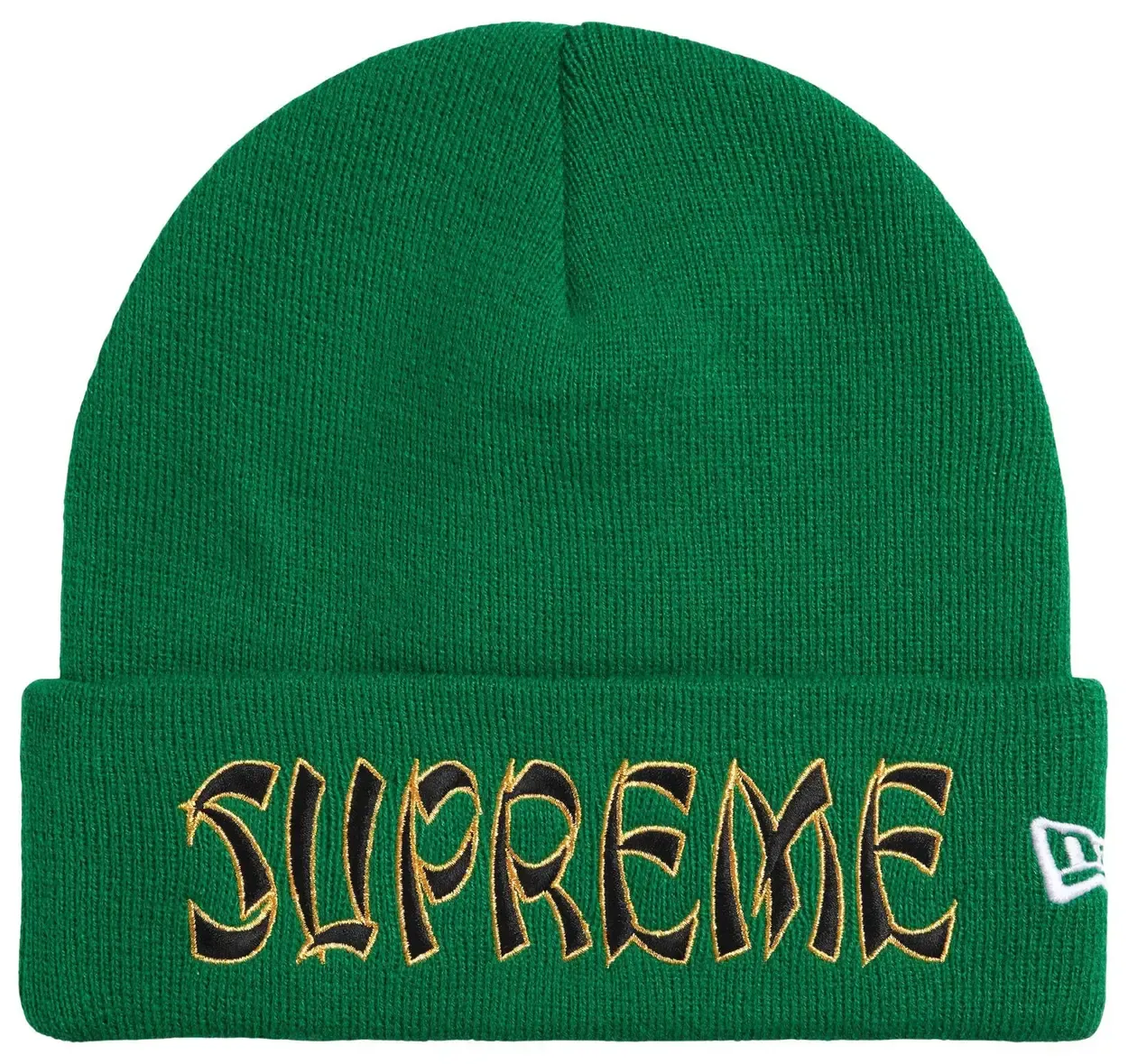 SUPREME NEW ERA ACTION BEANIE BEANIE "GREEN"
