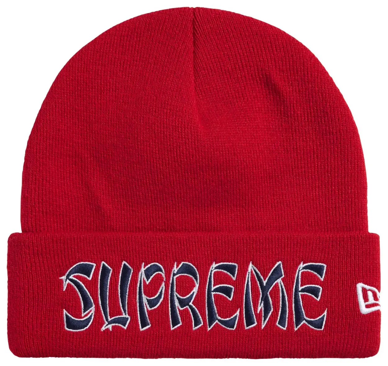 SUPREME NEW ERA ACTION BEANIE BEANIE "RED"