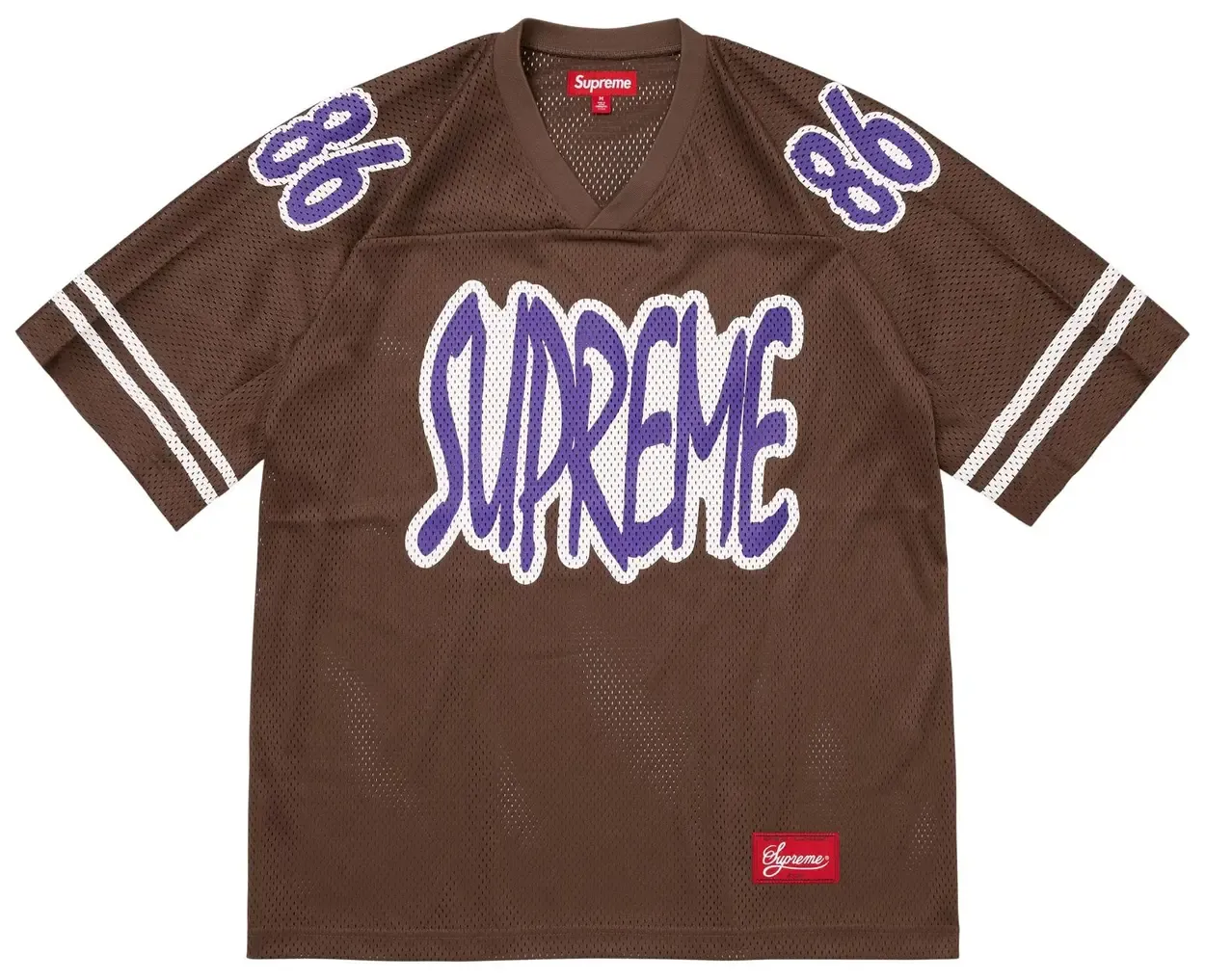 SUPREME REFLECTIVE JERSEY "BROWN"
