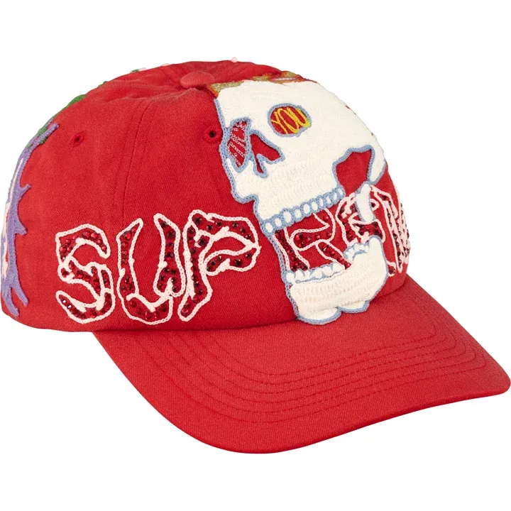 SUPREME X FW26 6-PANEL "RED"