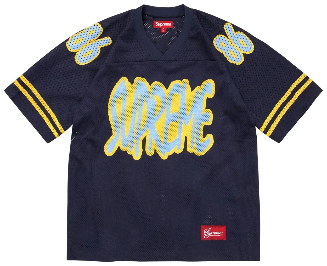SUPREME REFLECTIVE JERSEY "NAVY"