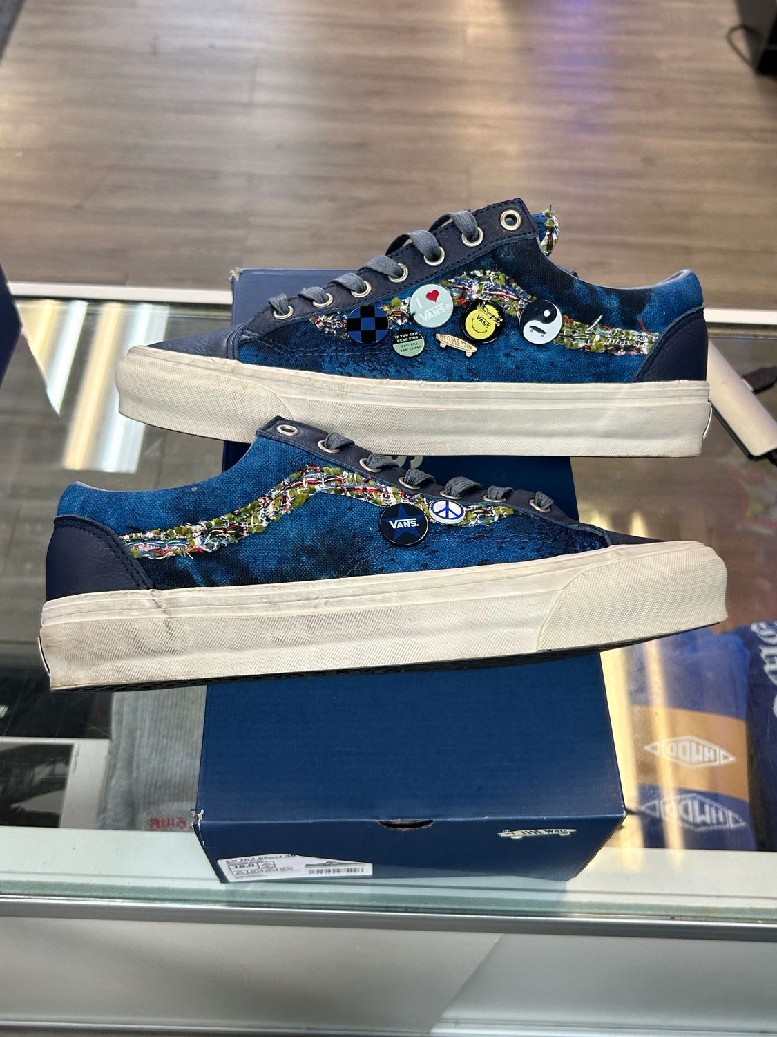 VANS OLD SKOOL 36 LX "SOUVENIR PACK - NAVY" SZ 10