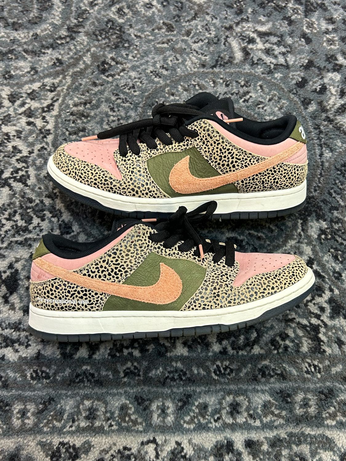 NIKE DUNK LOW SB X ARTS-REC "FOR RECREATIONAL USE" SZ  9.5 N.B.