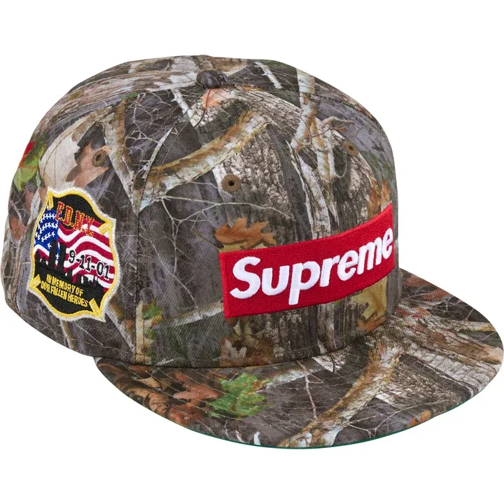 SUPREME X FDNY BOX LOGO NEW ERA "KANATI CAMO"