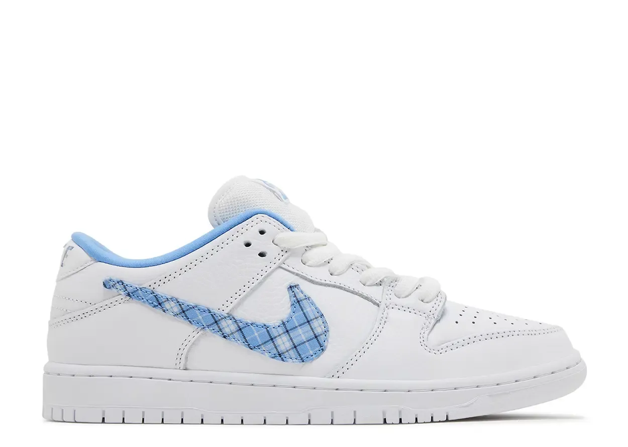 NIKE DUNK LOW PRO SB X NICOLE HAUSE "WHITE  UNIVERSITY BLUE"