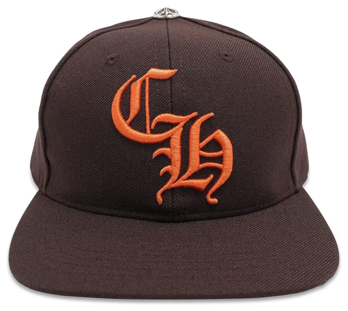 CHROME HEARTS BASEBALL HAT "BROWN"