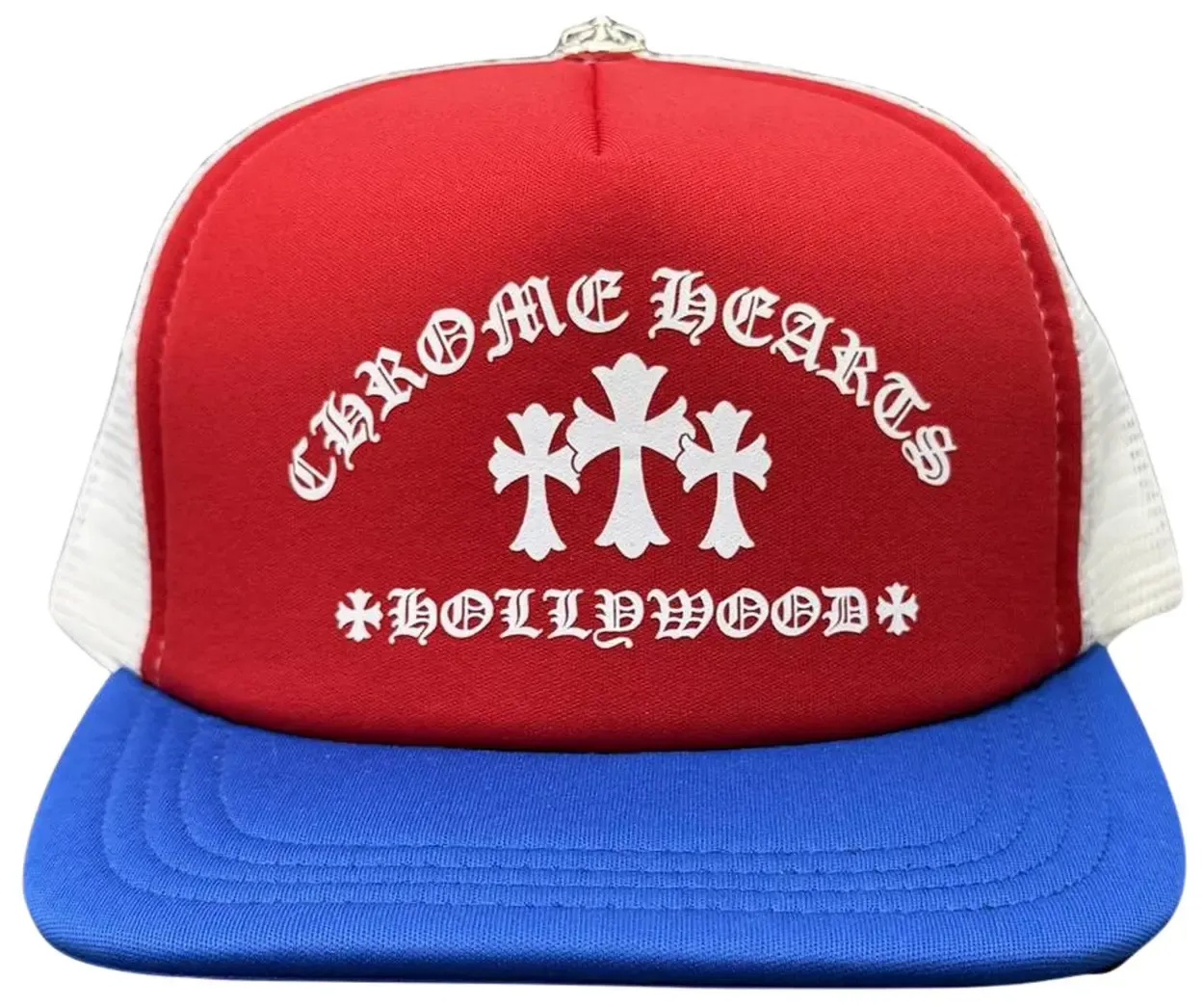 CHROME HEARTS KING TACO 4th OF JULY TRUCKER HAT "MULTICOLOR"