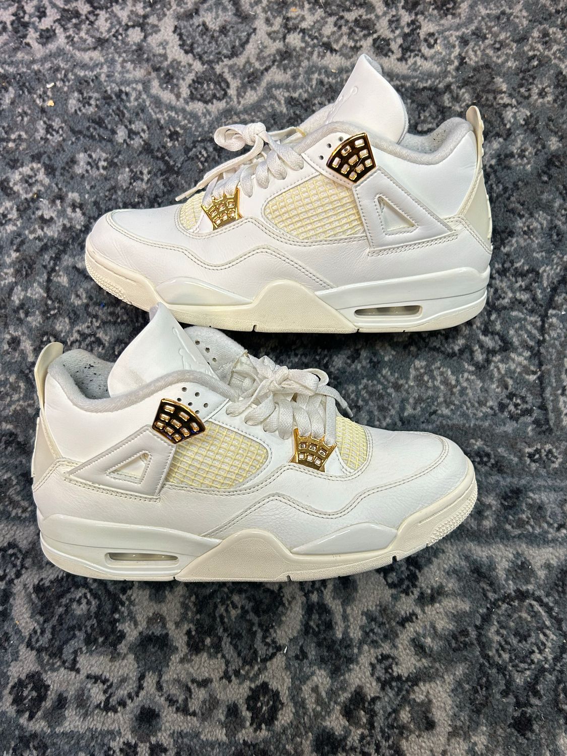 JORDAN 4 “METALLIC GOLD” SZ 9 N.B.