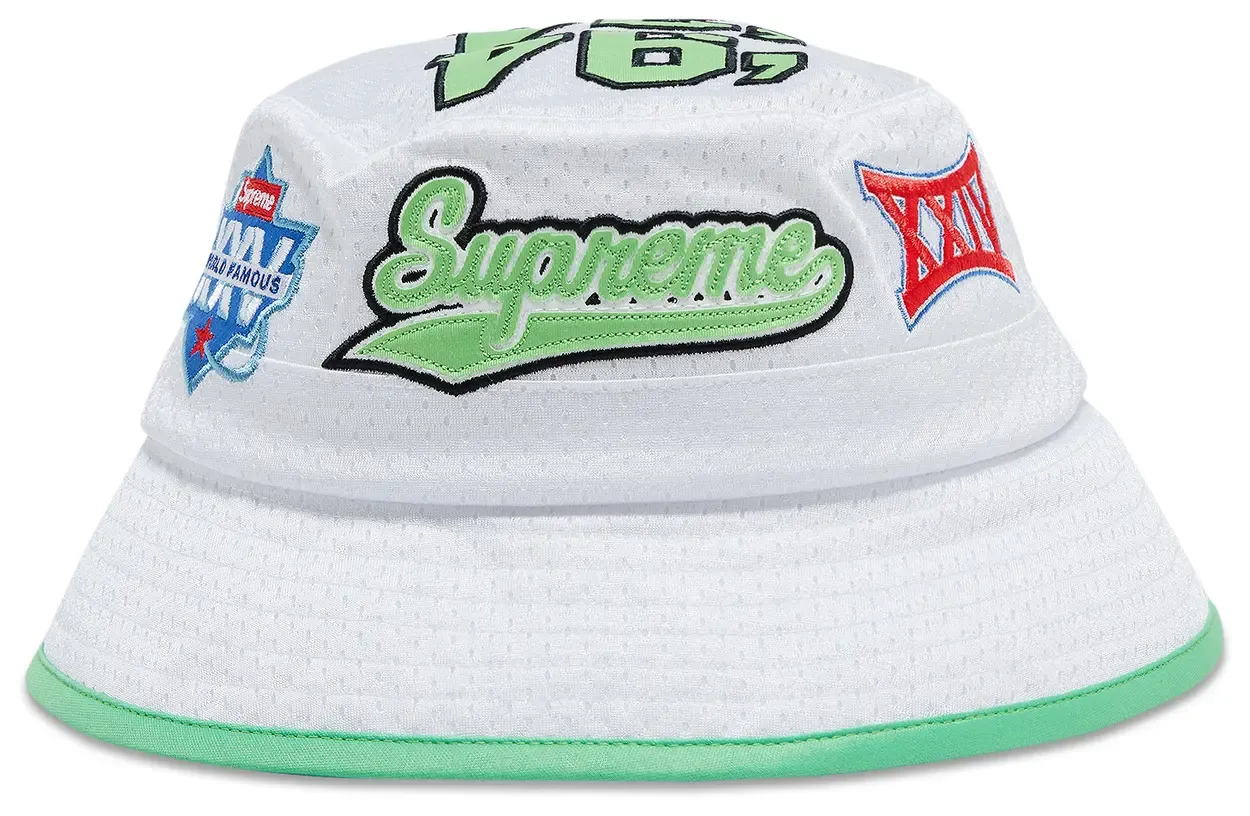 SUPREME PLAYOFFS MESH CRUSHER "WHITE"