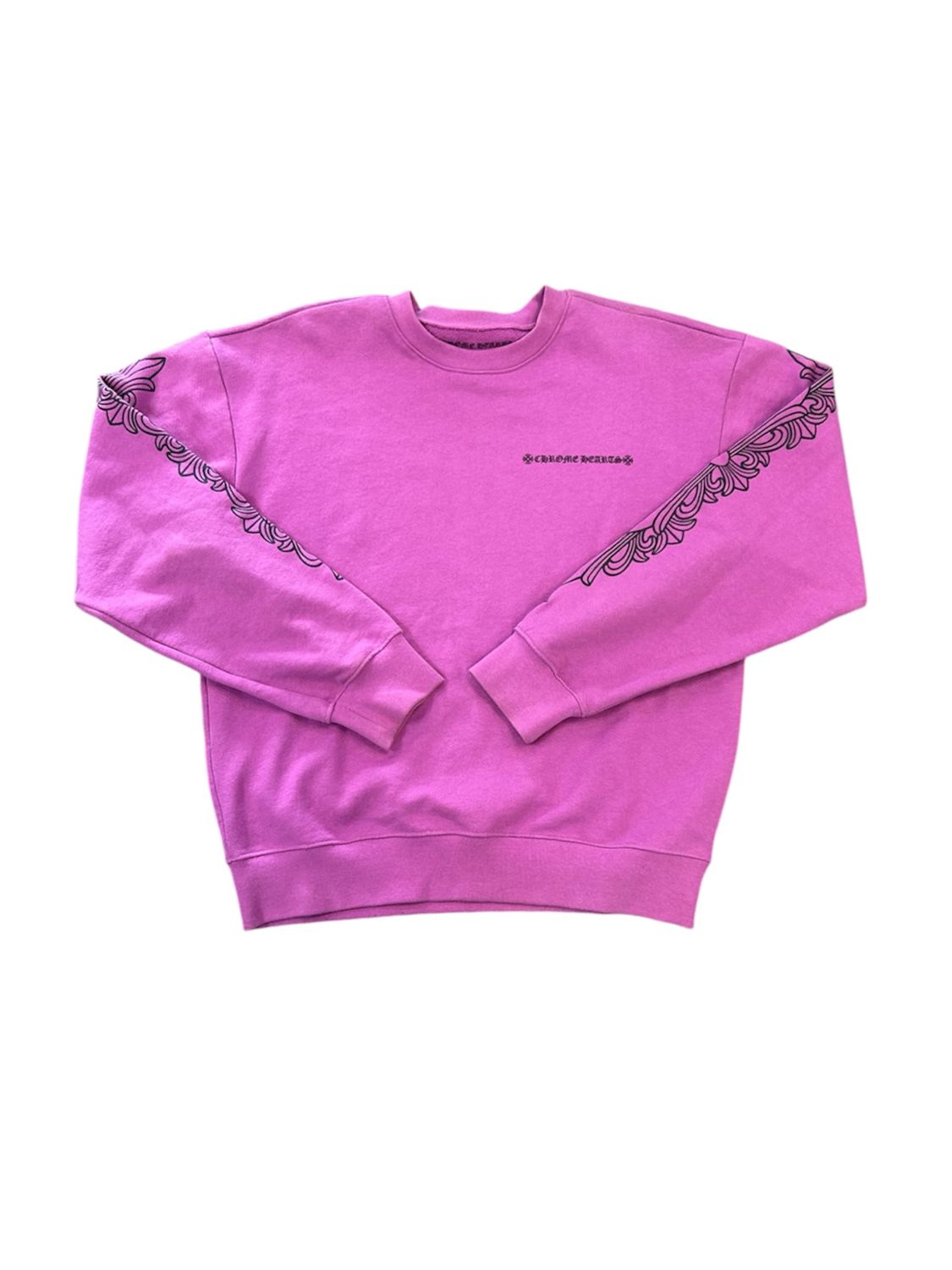 CHROME HEARTS MATTY BOY SPIDER WEB CREWNECK “PURPLE”