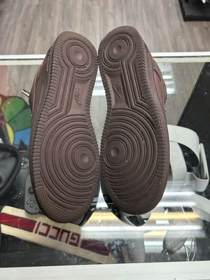 NIKE AIR FORCE 1 X SUPREME (BROWN) SZ 11 N.B.