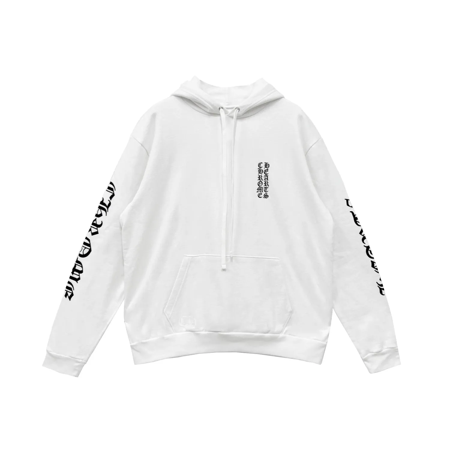 CHROME HEARTS WHITE FOIL HOODIE ONLINE EXCLUSIVE