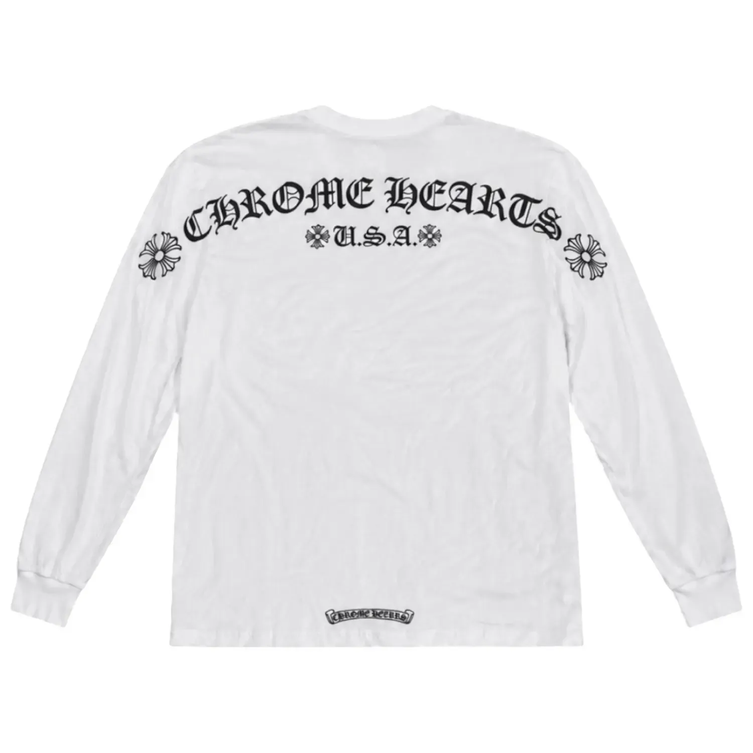 CHROME HEARTS SCROLL LOGO POCKET LONG SLEEVE