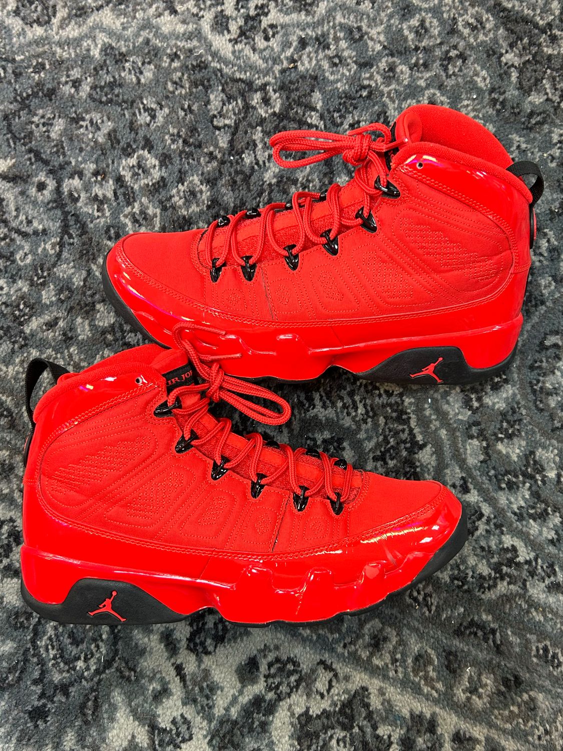 JORDAN 9 “CHILE RED” SZ 9 N.B.