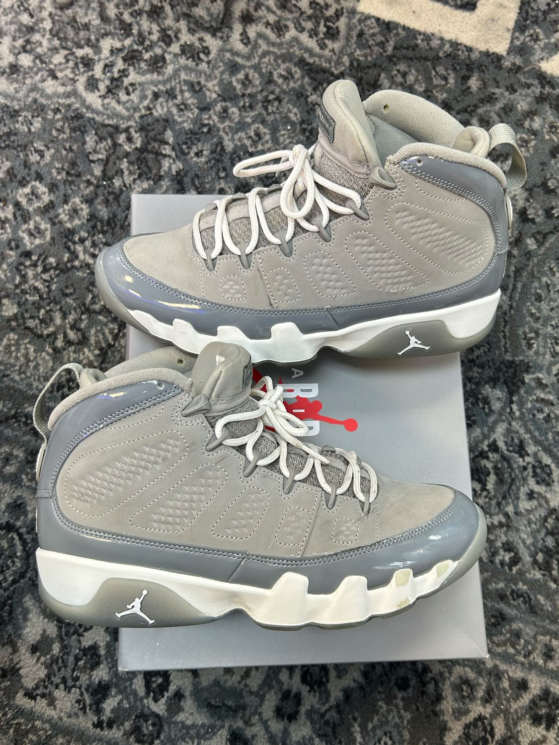 JORDAN 9 “COOL GREY” SZ 9