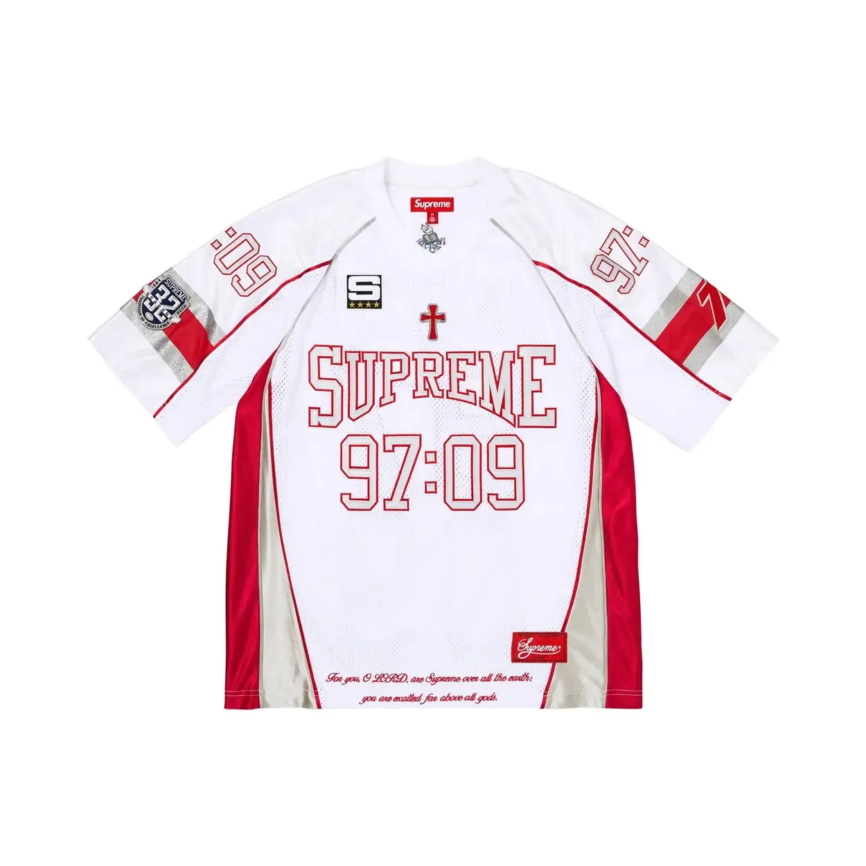 SUPREME DISCIPLES JERSEY "WHITE"