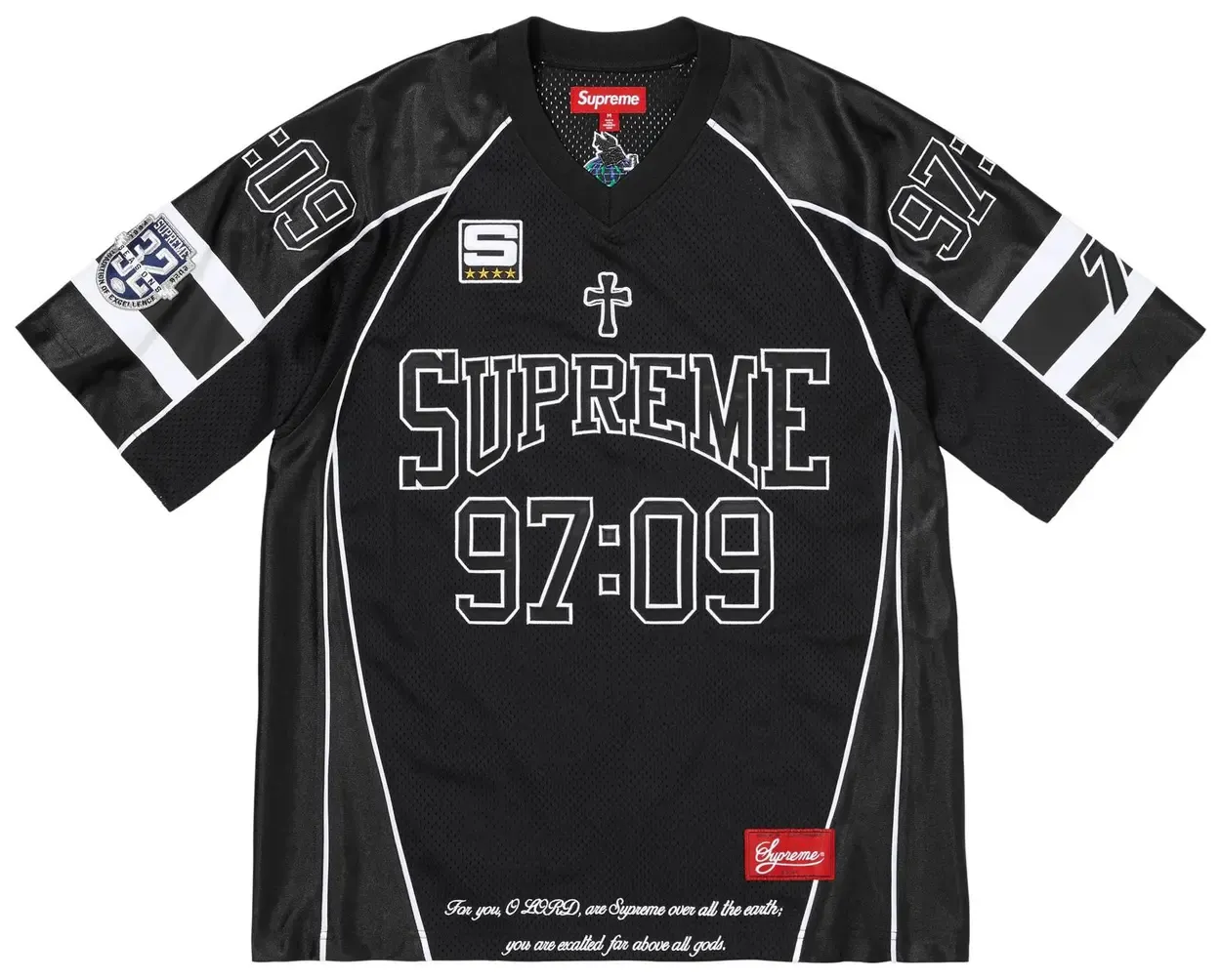 SUPREME DISCIPLES JERSEY "BLACK"