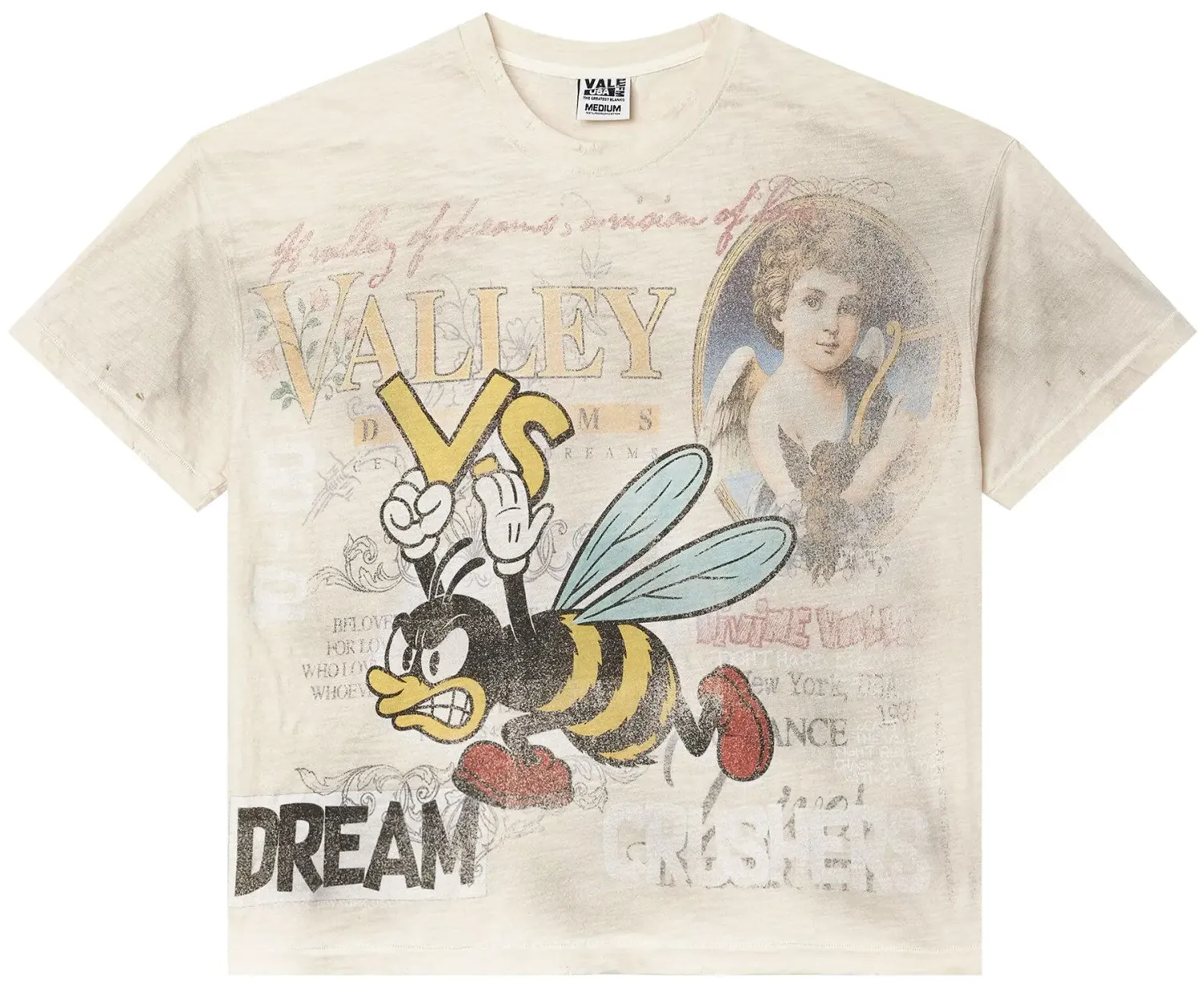 VALE FOREVER MAYHEM TEE "CREAM"