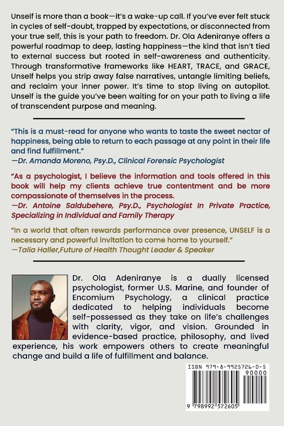 Unself: Transform Your Life By Letting Go of Who You’re Not (Paperback)