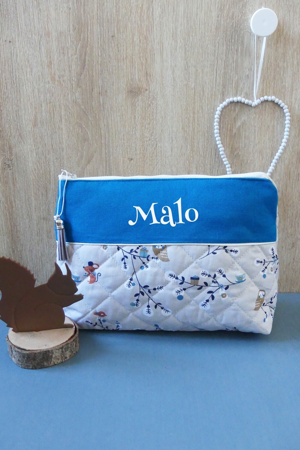 Trousse De Toilette Pour Bebe Ou Enfant Personnalisable Fait Main Motif Les Arbres Trousse De Toilette Pour Bebe Ou Enfant Personnalisable Fait Main Motif Les Arbres
