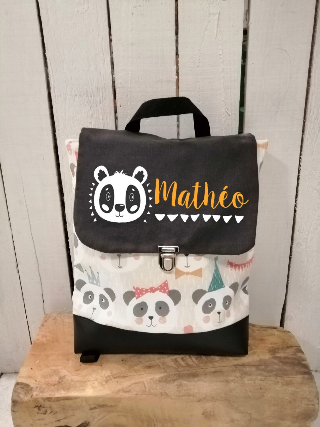 sac a dos maternelle avec prenom