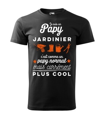 Tee shirt homme papy normal jardinier
