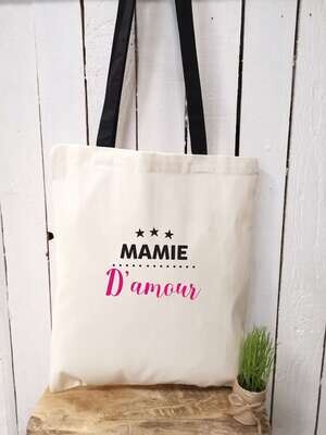 Tote bag Mamie personnalisable