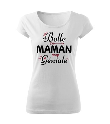 Tee shirt femme personnalisable Belle Maman