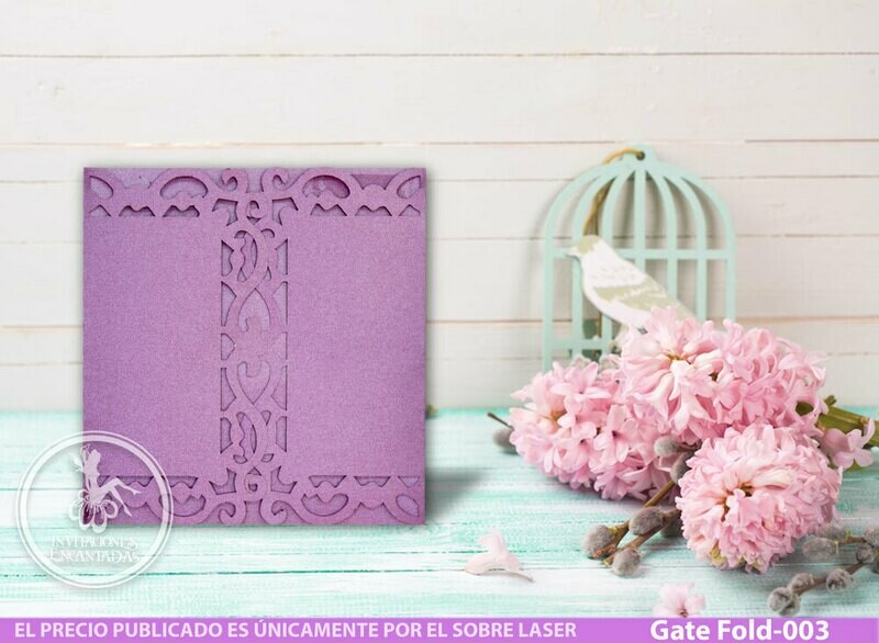 DIY Sobre Corte Laser GF-003 DIY Sobre Corte Laser GF-003