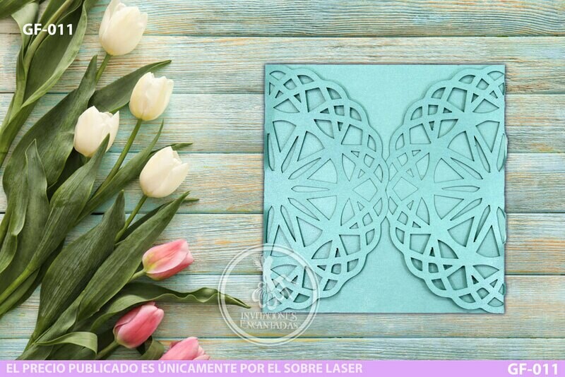 DIY Sobre Corte Laser GF-011 DIY Sobre Corte Laser GF-011