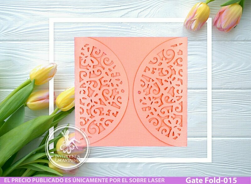 DIY Sobre Corte Laser GF-015 Mariposas