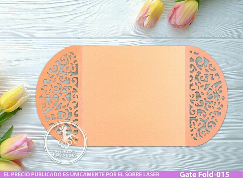 DIY Sobre Corte Laser GF-015 Mariposas