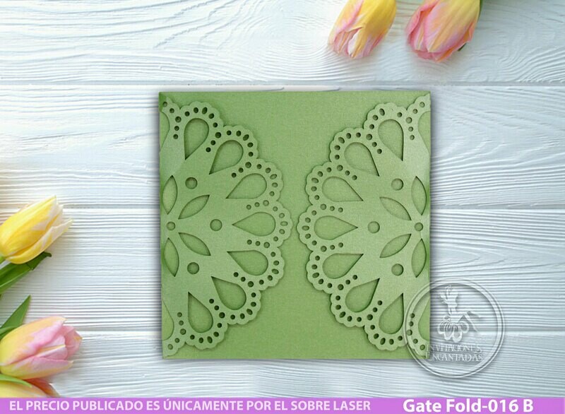 DIY Sobre Corte Laser GF-016b DIY Sobre Corte Laser GF-016b