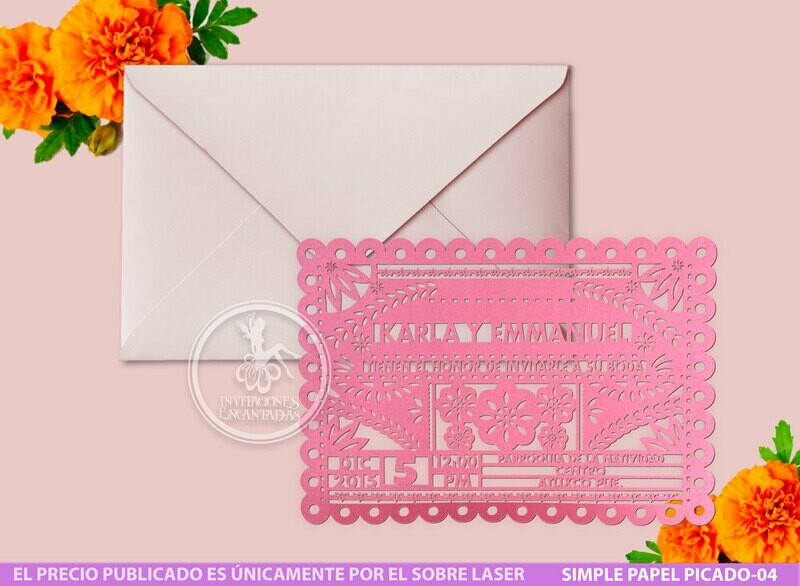 DIY Sobre Corte Laser Simple-Mexicana-Papel-Picado-04