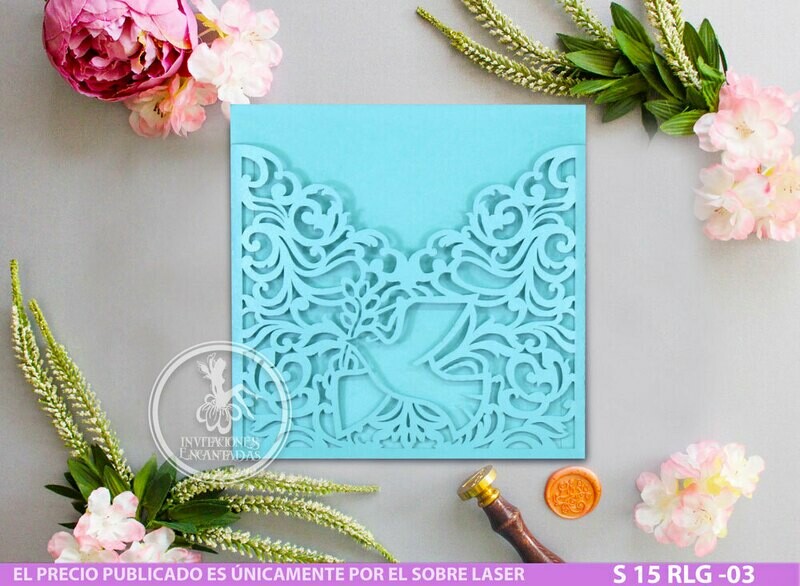 DIY Sobre Corte Laser S 15 RLG-03 DIY Sobre Corte Laser S 15 RLG-03