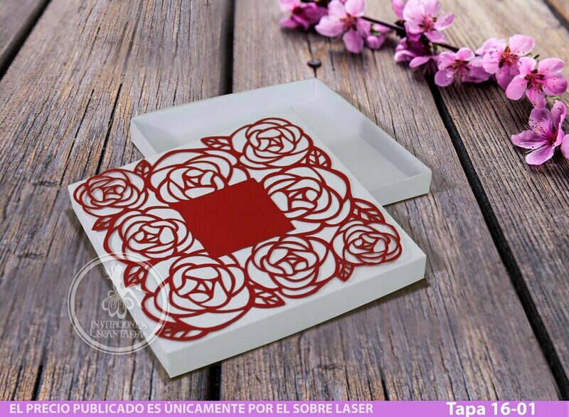 DIY Caja con Corte Laser Tapa 16-01