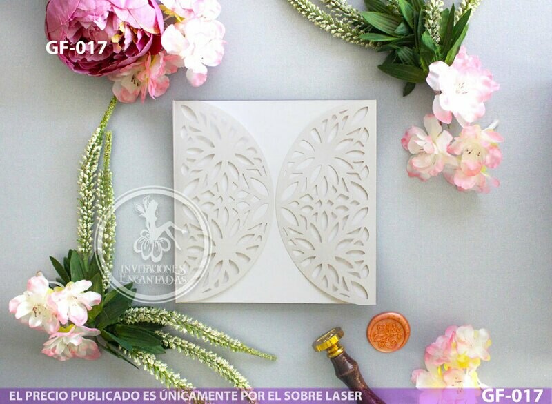 DIY Sobre Corte Laser GF-017 DIY Sobre Corte Laser GF-017